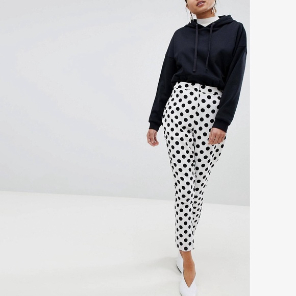 Missguided Polka Dot Pants - Picture 2 of 6